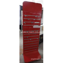 Multifunctional Slatwall Merchandise Metal Display Stand